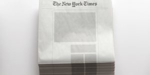 Самые популярные газеты мира с пустыми страницами